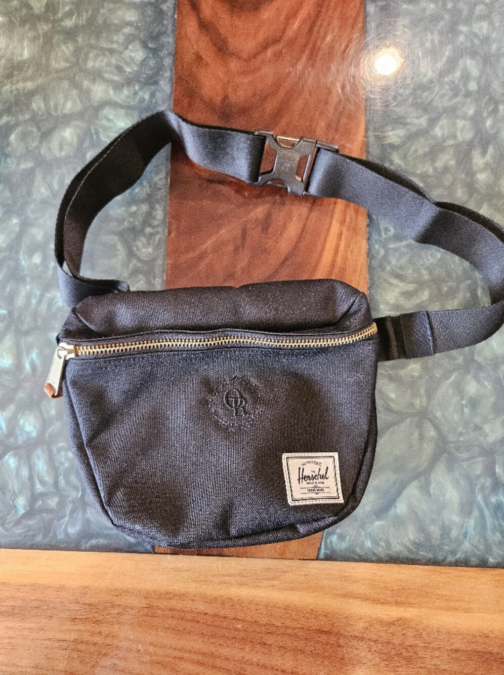Hershel Black Waist Pack Fanny Pack